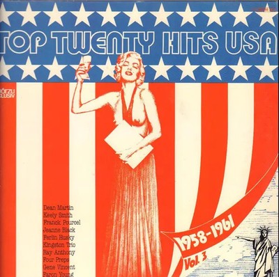 LP Dean Martin, Four Preps a.o. Top Twenty Hits USA 1958-1961 Vol.3 NEAR MINT