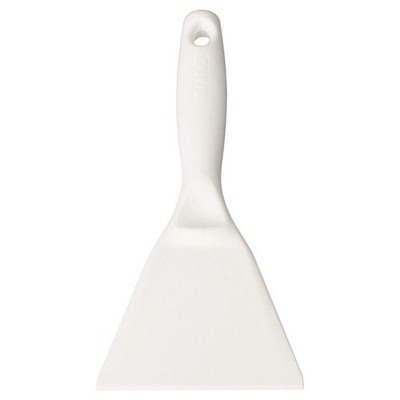 VIKAN 69625 Large Hand Scraper,White,4x9-3/4 In. 3LB54