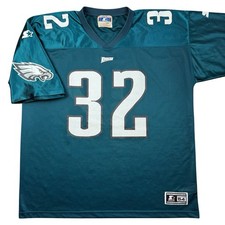 VTG STARTER Ricky Watters Philadelphia Eagles Mens Green NFL Football Jersey 2XL