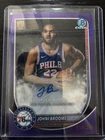 2025 Topps Signature Johni Broome Base (RAW)
