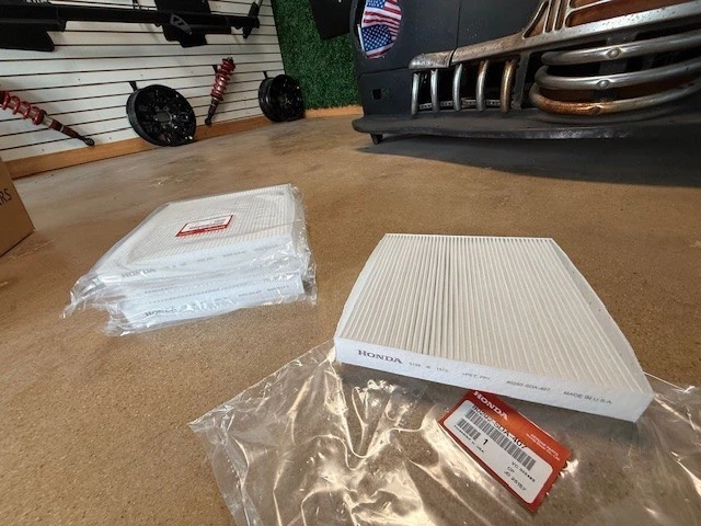(10) Filtro de aire de cabina original original HONDA ACURA MICRON 80292-SDA-407 igual que el distribuidor Foto 3 de 4