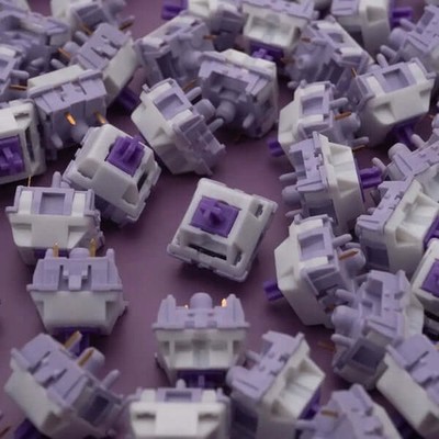 Zuoce Cheese Grape Tactile 10er Pack für individuelle mechanische Tastaturen