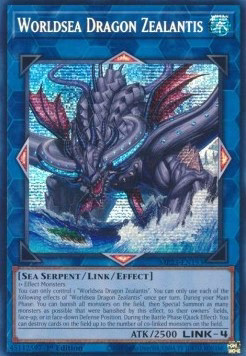 Worldsea Dragon Zealantis MP23-EN193 Secret Rare Englisch Light Played 1st