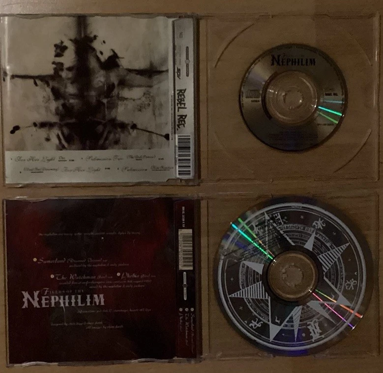 Fields Of The Nephilim: Sumerland + For Her Light (5“CD-MAXI + 3“Mini-CD) - Bild 2 von 2