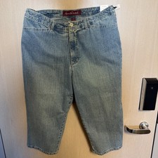 Gloria Vanderbilt Slimming Effect Jeans Women  s Blue Denim Medium Wash Zip