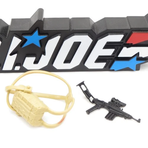 Crazylegs Vintage 1987 GI Joe ARAH Figure Accessories Lot