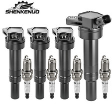 4 Genuine 27300-2E000 Ignition Coil For Hyundai Elantra Tucson Kia Soul UF651 L4