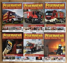 Feuerwehr Retten-Löschen-Bergen 6 Hefte 2014 Heft 5, 6, 7/8, 10, 11, 12