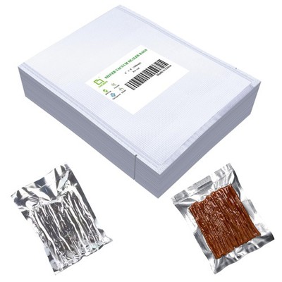Canlenpk 6x8inch/15x20cm Small Silver Back And Clear Front Vacuum Sealer Bagsfoo