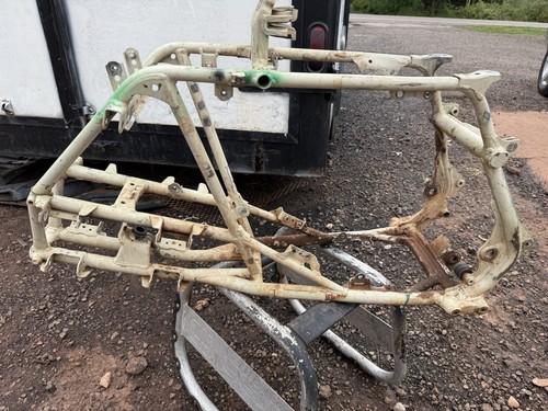 03-08 KAWASAKI KFX400 SUZUKI LTZ DVX KFX 400 FRAME CHASSIS - Picture 8 of 12