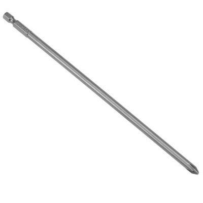 10 Stück 1/4'' Sechskantstange 200mm lang Kreuzschlitz 6PH2 magnetisch S2 Bits Schraubendreher
