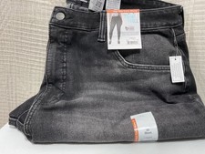 Time and tru womans high rise curvy skinny black jeans assorted sizes 14,18,20S