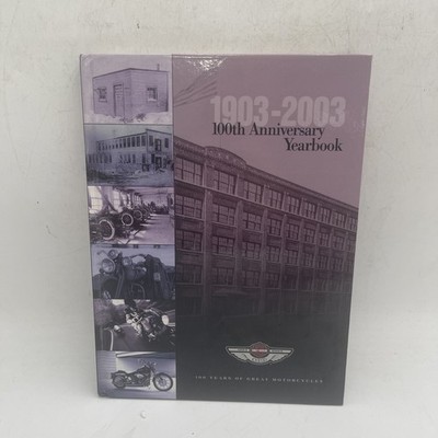 Harley Davidson 1903-2003 100th Anniversary Hardcover Yearbook Employee Dealer