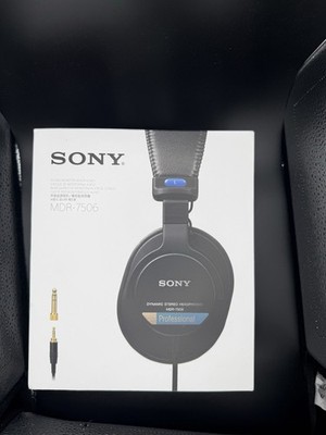 Sony Professional Mdr7506 Sound Monitor Headphones for sale online