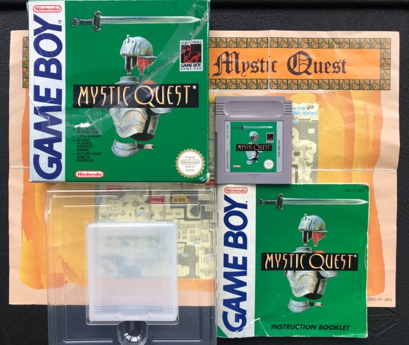 Mystic Quest Nintendo Game Boy Complete UKV