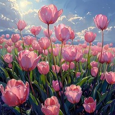 Diamond Art Kits for Adults, 5D DIY Diamond Painting Kits for Beginners, Full Dr