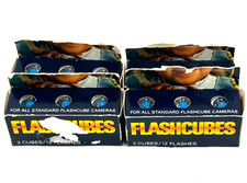 Lot of 12 Sylvania Blue Dot Flash Cubes - 48 flashes