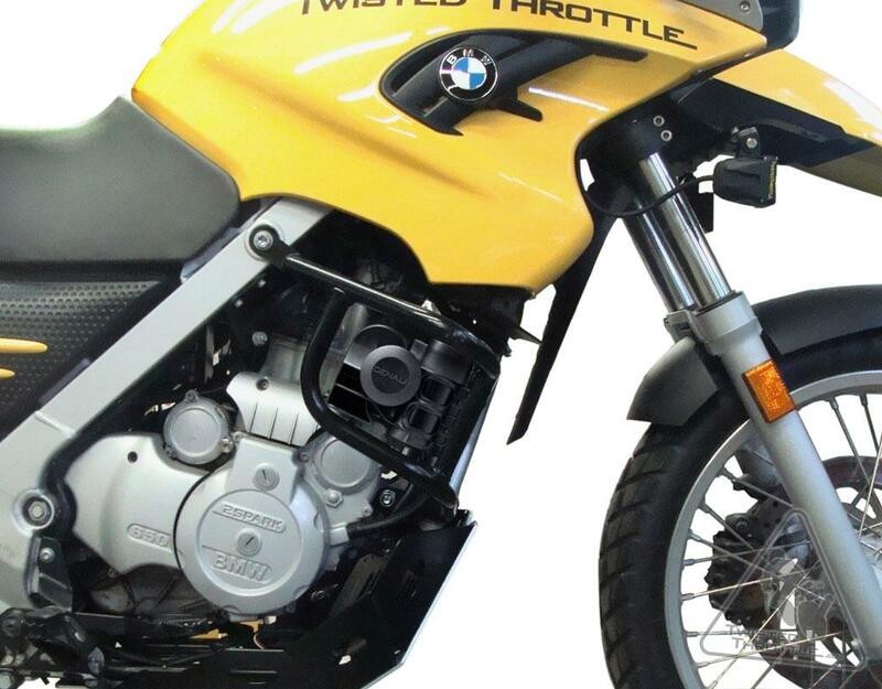Support klaxon Denali SoundBomb moto BMW F700GS F800GS patte de fixation