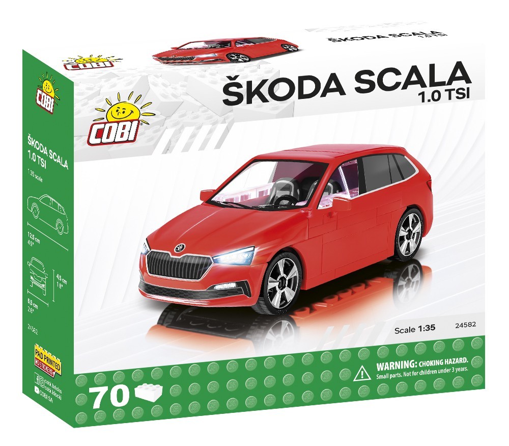 5902251245825 Блоки koda Scala 1.0 TSI Cobi Klocki