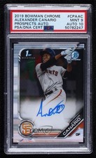 2019 Bowman Chrome Prospects Auto Alexander Canario #CPA-AC PSA 9 MINT Auto rn6