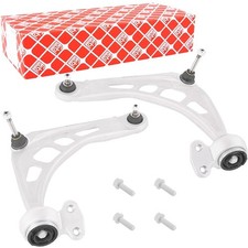 2x FEBI BILSTEIN QUERLENKER VORNE für BMW 3ER E46 COMPACT TOURING COUPE Z4 E85