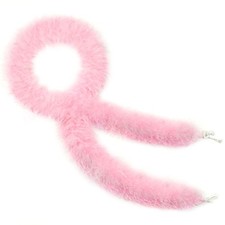 Pink Marabou Feather Boa - 22g 2 Yards Boas for Party Bulk, Wedding, Hallowee...
