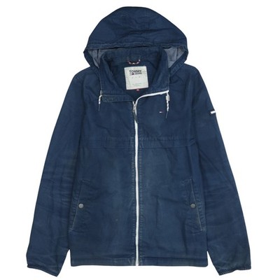 Windbreaker Mantel Herren UK Größe 2XL Tommy Jeans Blau