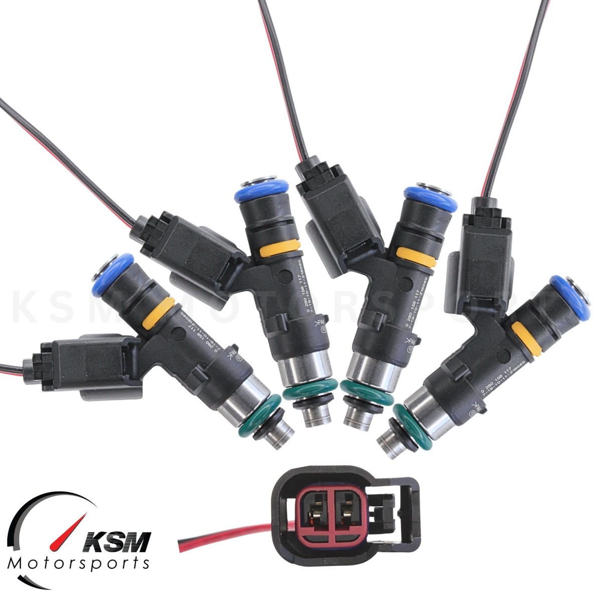 4 x 440cc fuel injectors for MINI COOPER S R52 R53 2003-2007 FIT