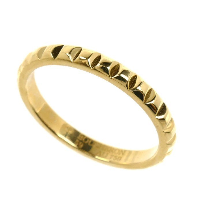 Boucheron Quatre Clou de Paris Medium Ring K18YG Gold JAL00008 US 8.5