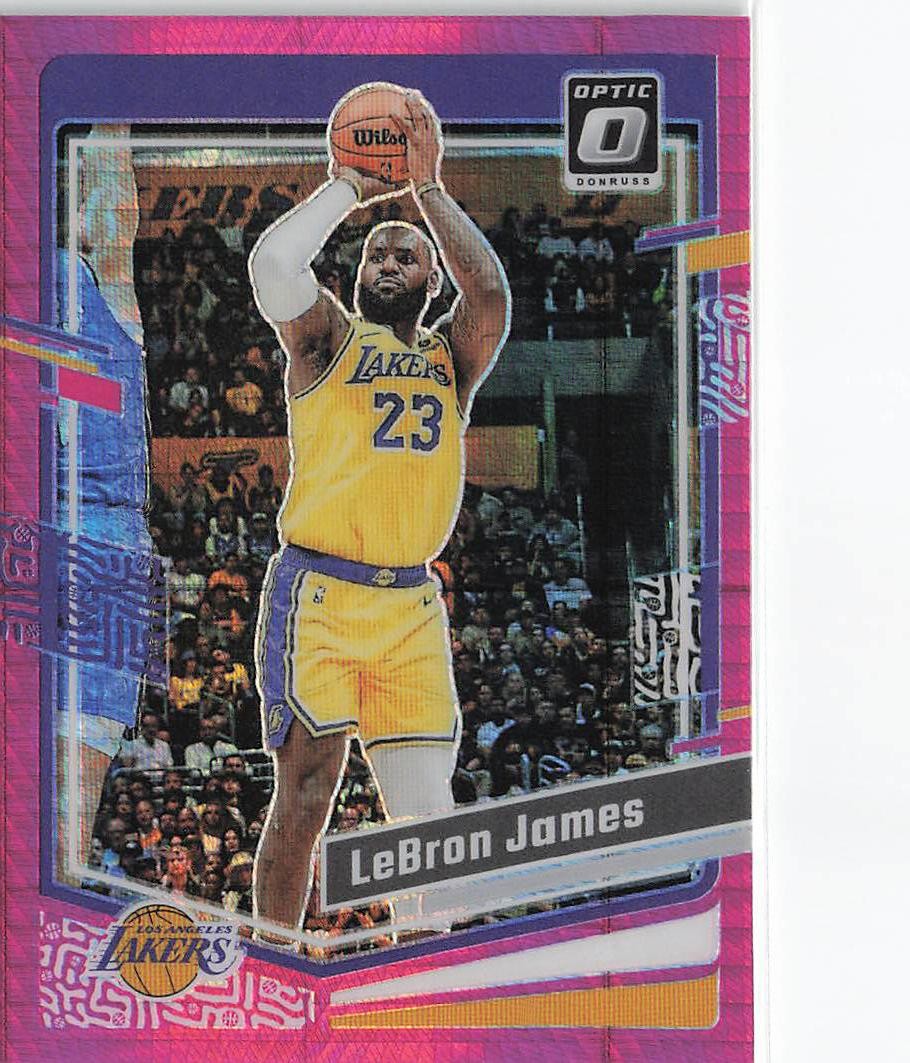 2023-24 Donruss Optic #65 LeBron James Purple
