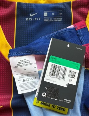 2020/21 Barcelona Home Jersey #10 Messi XL Nike Soccer La Liga