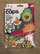 Perler Cap 1000 Solid top Fuse Bead Starter Kit-Food 1 pack of 1 kit 2004 PC
