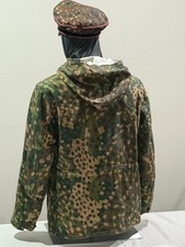 WWII German Pea Dot Camo Winter REVERSIBLE Jacket Heavy Well Made Repro XL WW2