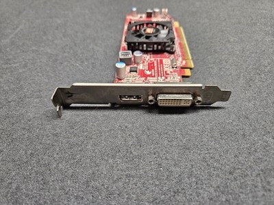 ATI Radeon PCIe x16 Graphics Card DisplayPort DVI Fan Heatsink Multi-Monitor