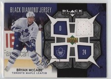 2007-08 Upper Deck Black Diamond Jerseys Bryan McCabe #BDJ-MC 2u3