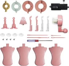 30 Pcs  22 40 48 Knitting Machine Accessories Various Weaving Loom round Knittin