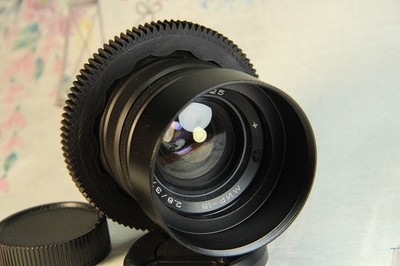 Mir-1B 2.8/37mm Mir 1V ANAMORPHIC Bokeh with Flare! Cine mod