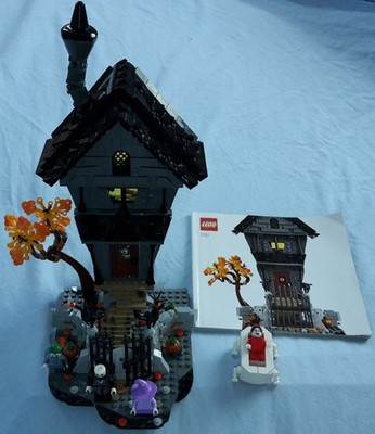 1x LEGO  21351 Nightmare Before Christmas NBC Haus des Kürbiskönigs + Badewanne
