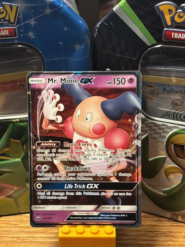 Mr. Mime GX 56/168 Celestial Storm Ultra Rare Pokemon TCG Card