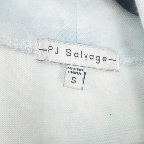 PJ SALVAGE Wifey Bridal Embroidered Robe In Blue Size S NWOT - Picture 9 of 12