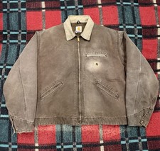 Vintage Carhartt Detroit Jacket J97 TMB Fade Men s Size XL