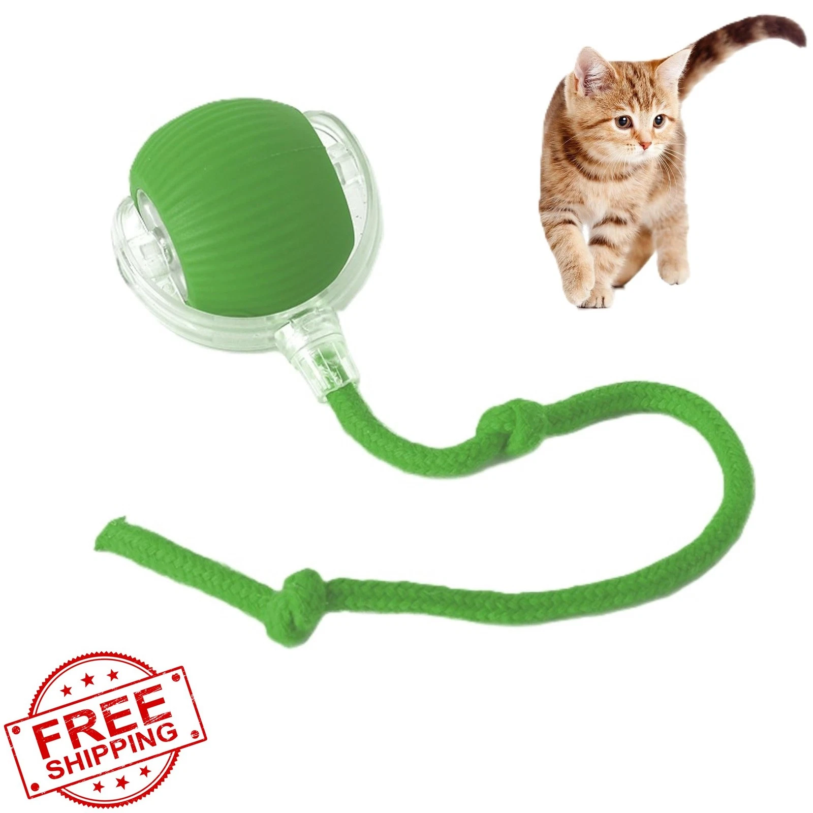 JoyEnjoy Cat Toy Ball Green