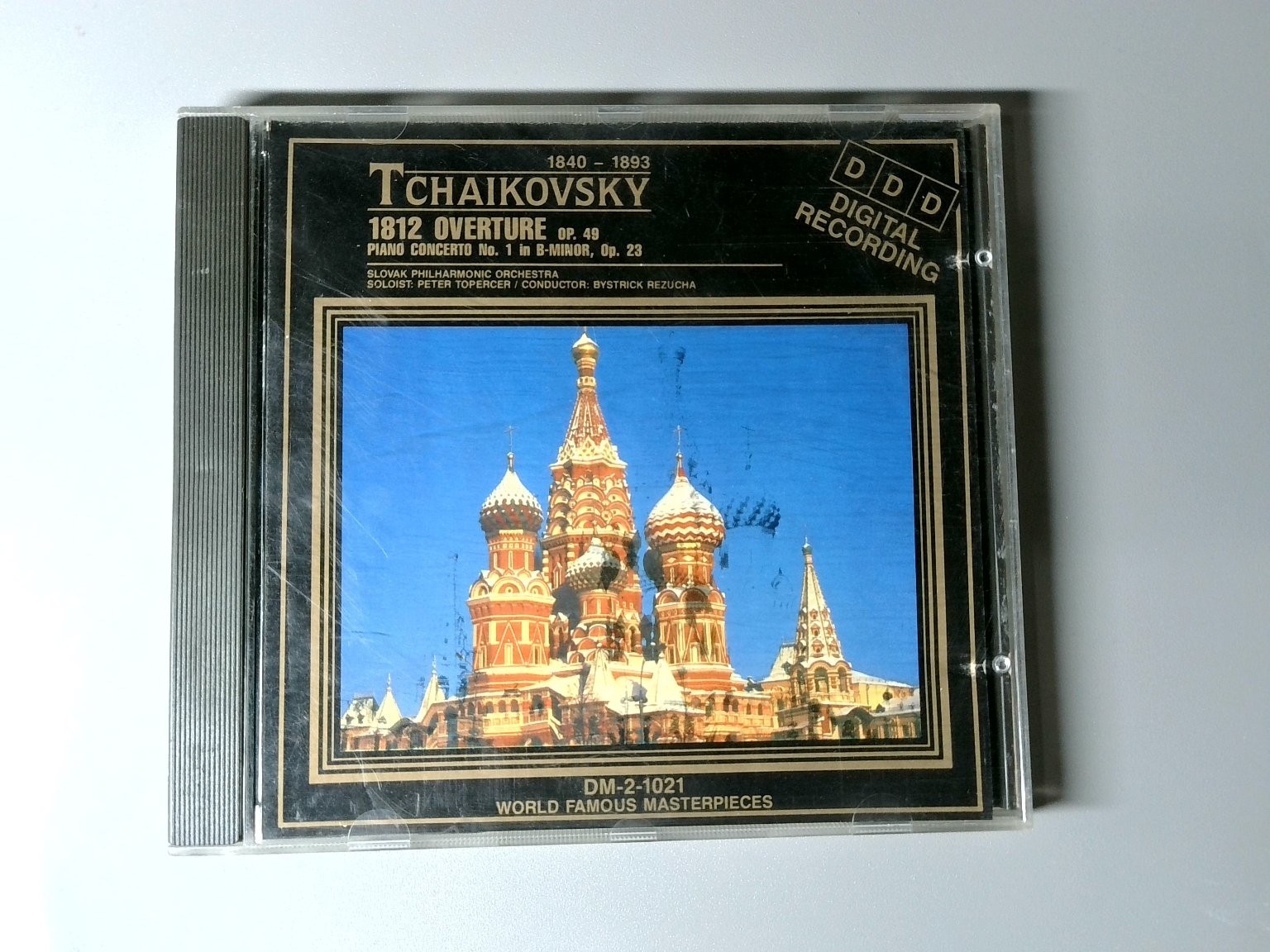 Tchaikovsky – 1812 Overture & Piano Concerto No.1 CD 1990s Classical LDMI