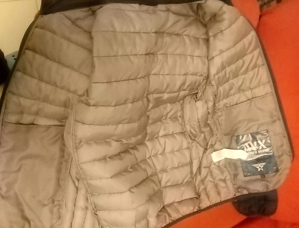 AVX AVIREX - GIUBBETTO IMBOTTITO - COLORE NERO - TAGLIAX L - Imagen 2 de 4