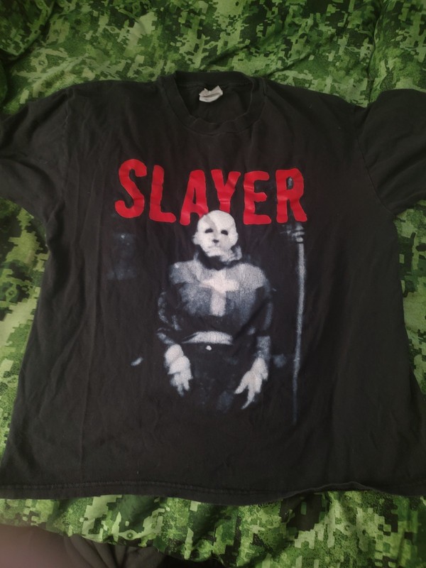 Vintage Slayer Diabolus In Musica 1998 World Tour Shirt Size Large Winterland 
