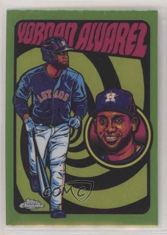 2024 Topps Chrome Ultraviolet All-Stars Yordan Alvarez #UV-6 0o48