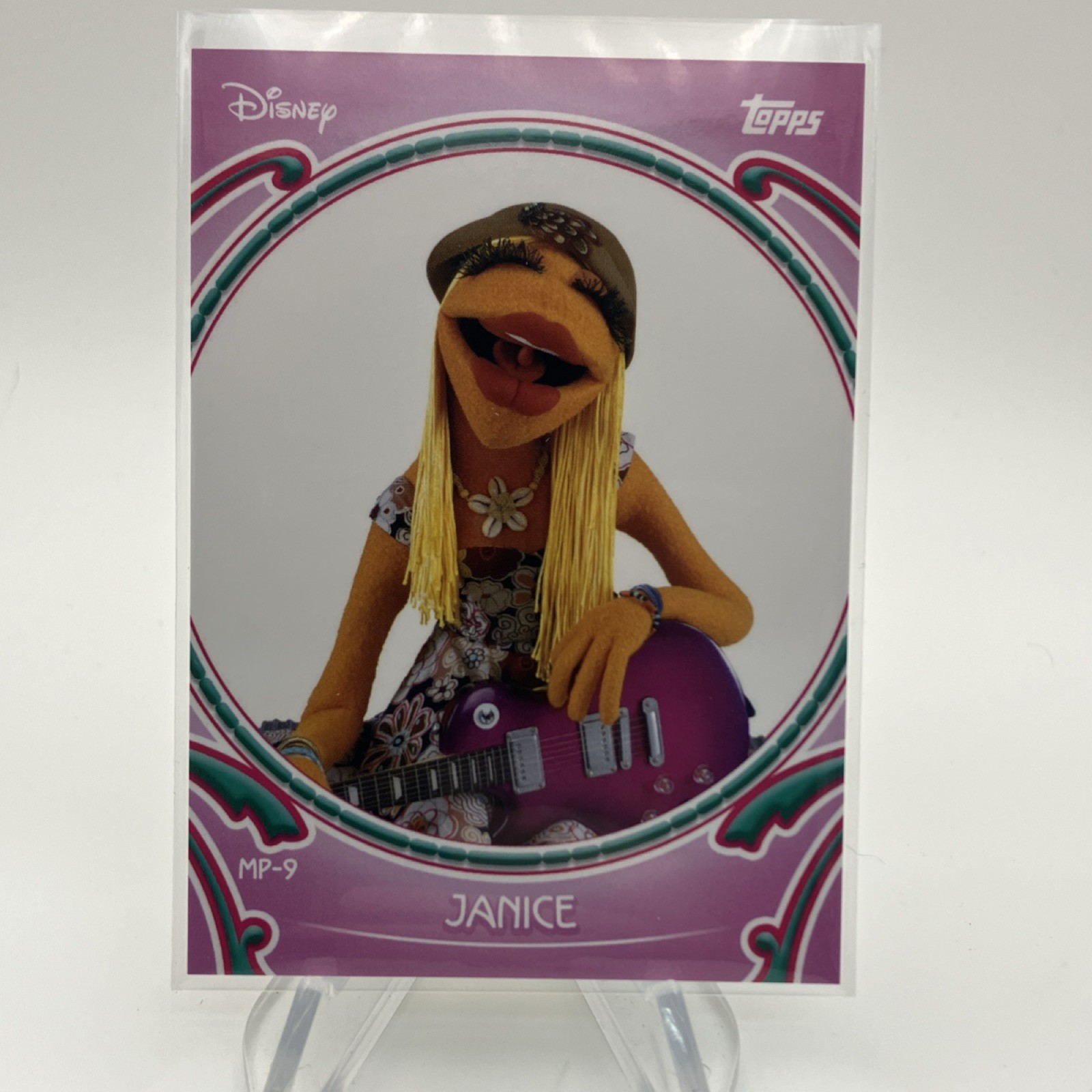 Topps Disney  Neon The Muppets Janice MP-9 2026 Non-Sport Trading Card