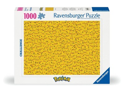 Erwachsenenpuzzle 1000 Teile - Pokémon - Pikachu Challenge Spiel Challenge 2024