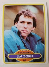 1980 Topps Football Card 20 Jim Zorn Seattle Seahawks 