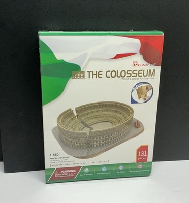 CubicFun - The Colosseum 3D Foam Puzzle - 131 Pieces - Original Wrapper